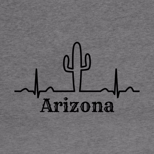 Arizona - Saguaro Cacti - Heartbeat by KickStart Molly